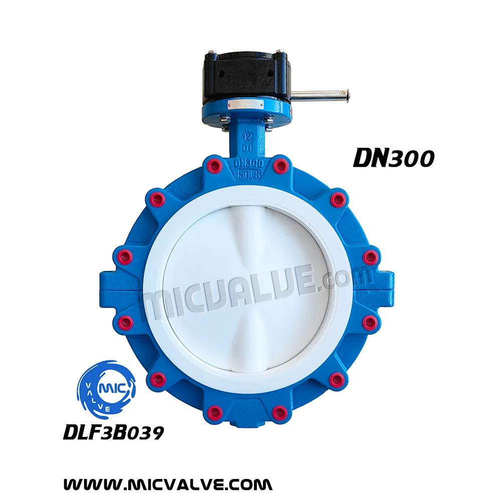 Anti-Corrosive Lug type Butterfly Valve DN300 — DLF3B039