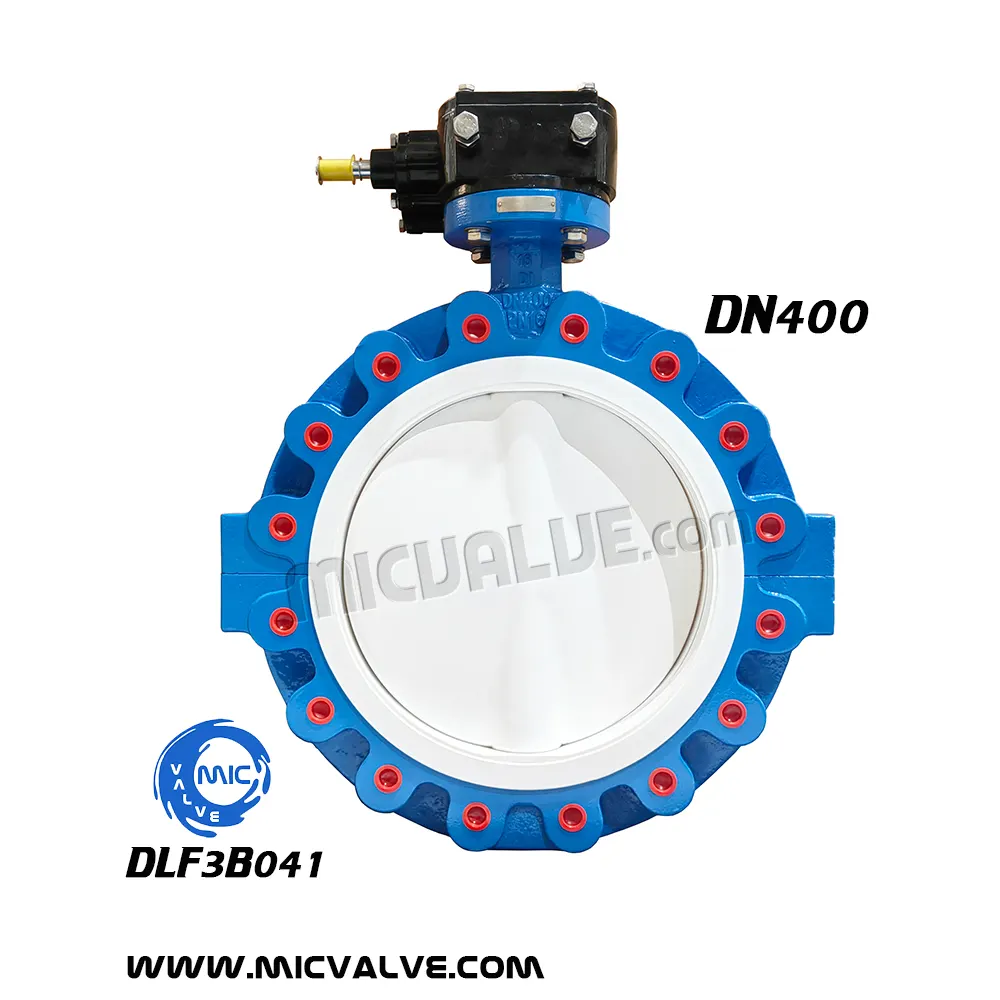 Anti-Corrosive Lug type Butterfly Valve DN400 — DLF3B041