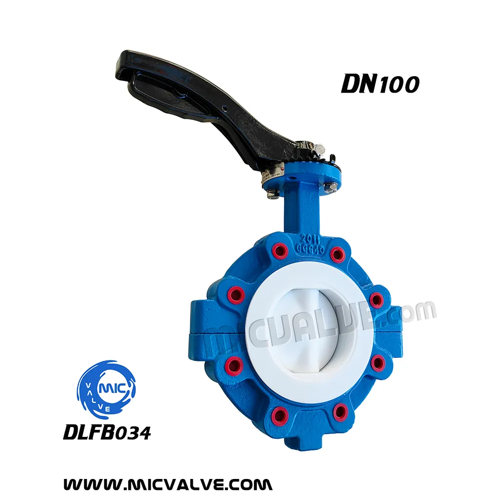 Anti-Corrosive Lug type Butterfly Valve DN100 — DLFB034