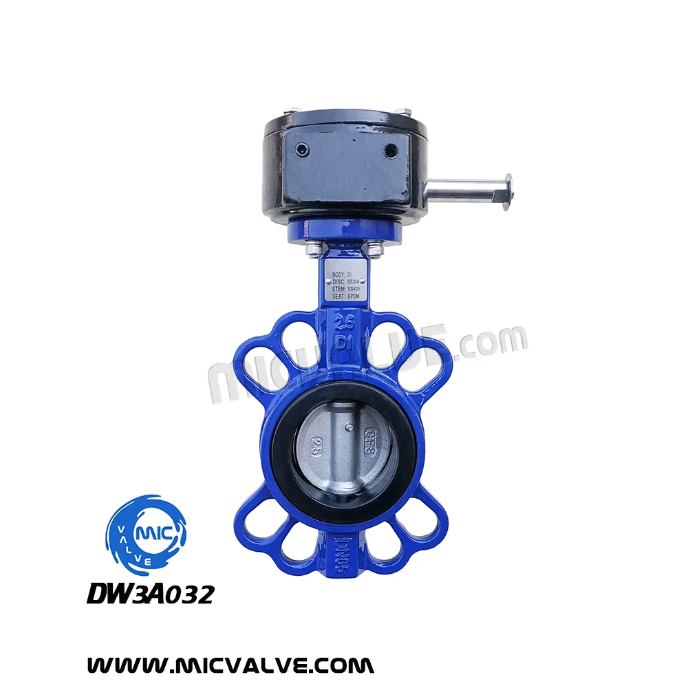 Wafer type Butterfly Valve with Pin DN65 — DW3A032