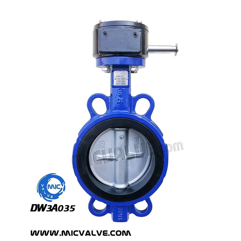 Wafer type Butterfly Valve with pin DN125 — DW3A035