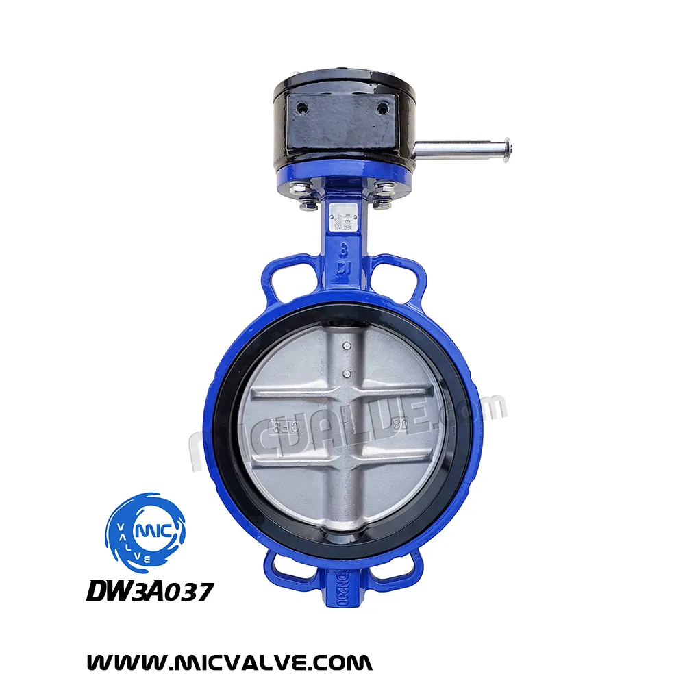 Wafer type Butterfly Valve with Pin DN200 — DW3A037