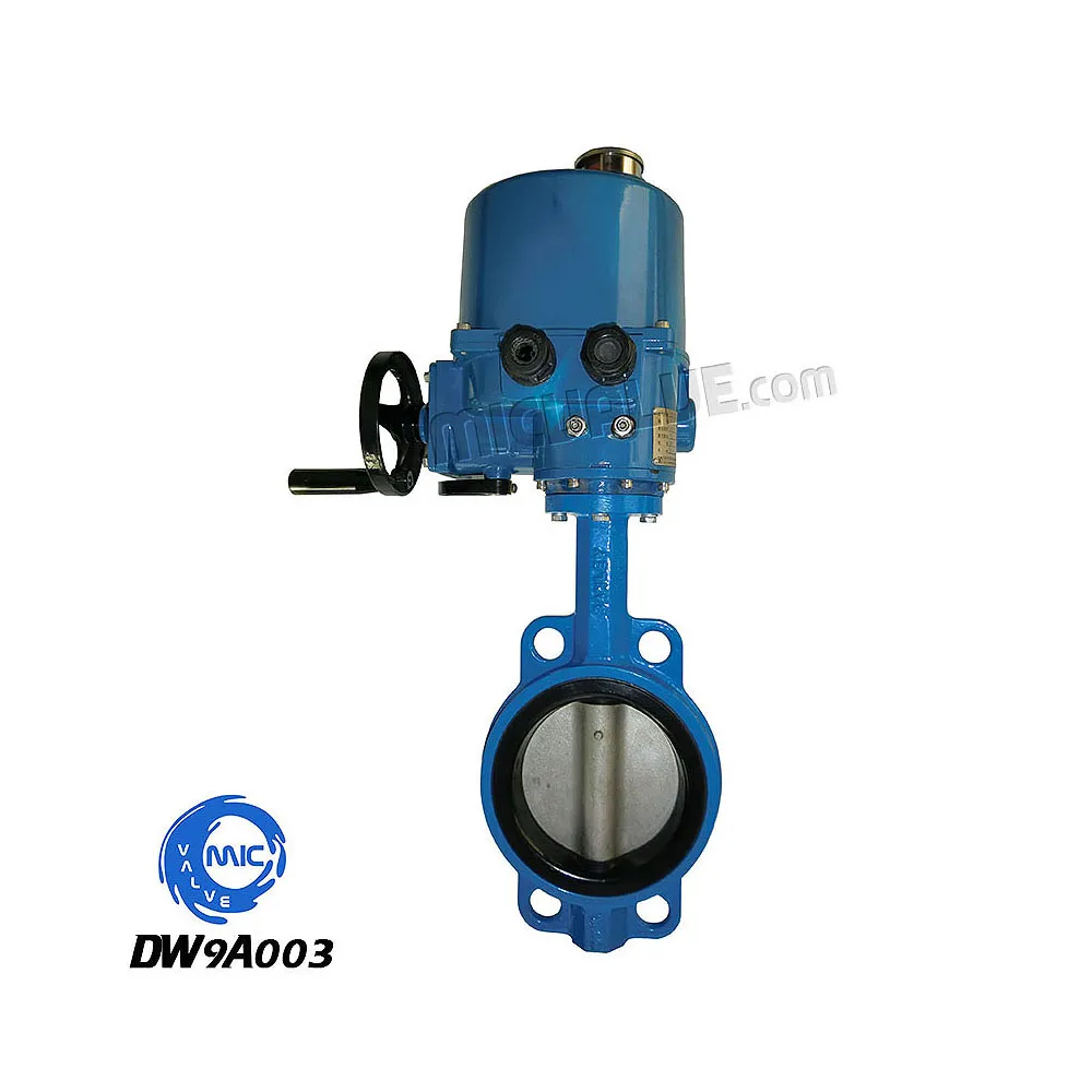 Wafer Butterfly Valve[Electric Actuator with Hand Wheel & CF8 Disc] — DW9A003