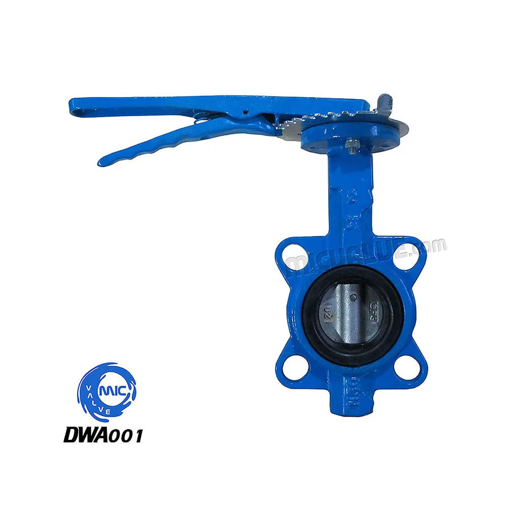 Wafer Butterfly Valve[Pin type & Hand Lever] — DWA001