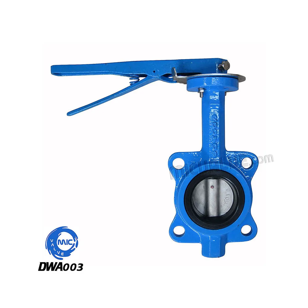 Wafer Butterfly Valve [Pin type & S.S.Disc] — DWA003