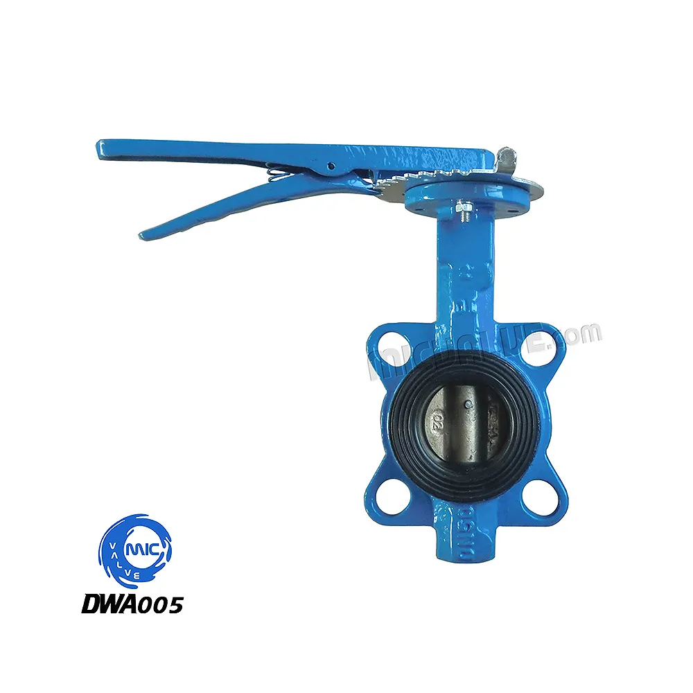 Wafer Butterfly Valve [Vulcanized Seat] — DWA005