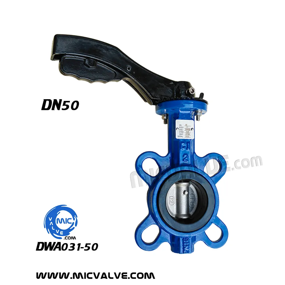 Wafer type Butterfly Valve with Pin DN50 — DWA031-050