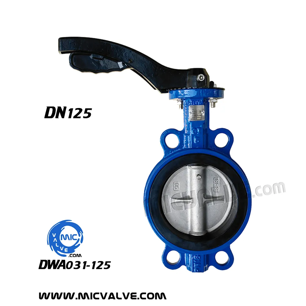 Wafer type Butterfly Valve with Pin DN125 — DWA031-125