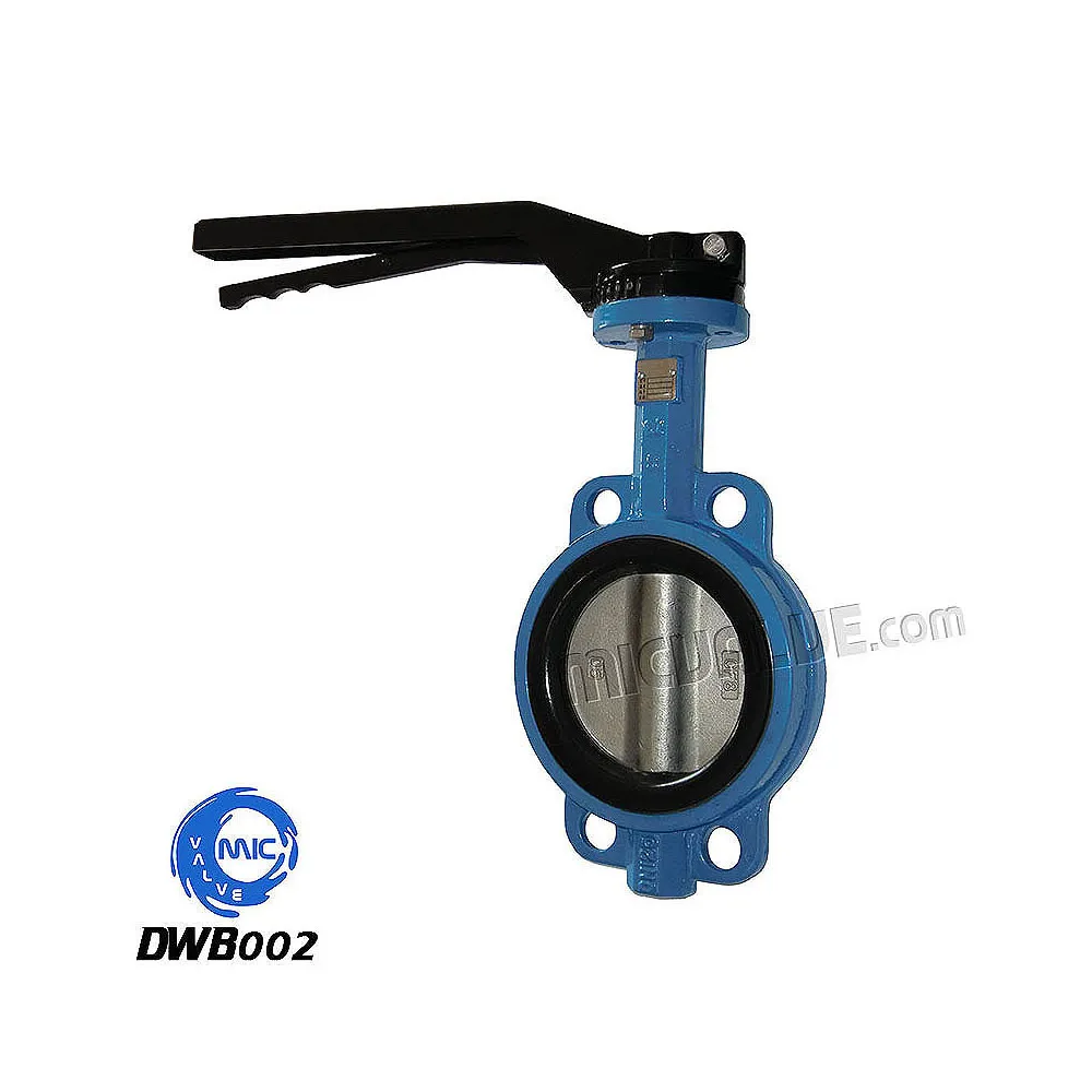 Wafer Butterfly Valve[Aluminium Handle & CF8 Disc] — DWB002