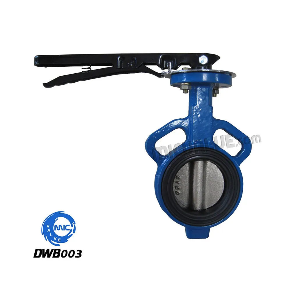 Wafer Butterfly Valve[Soft Seat & 2Holes] — DWB003