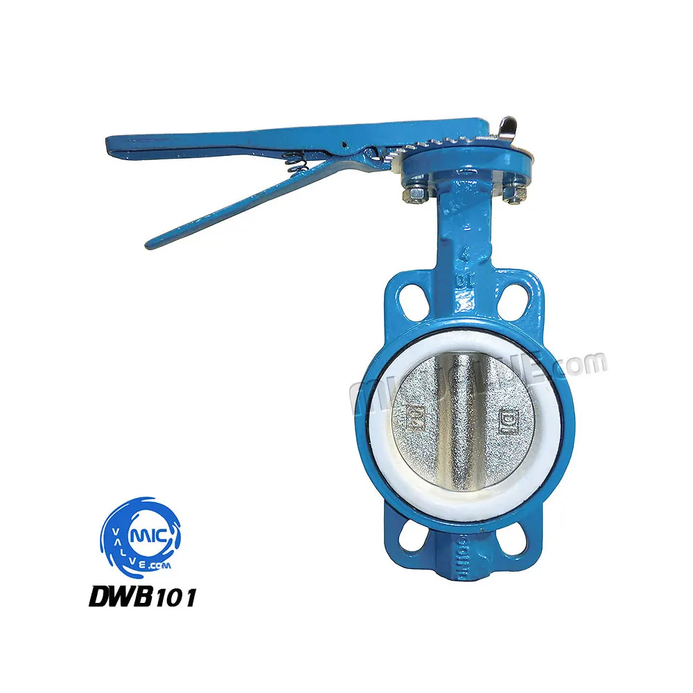 Wafer Butterfly Valve no Pin [PTFE seat] — DWB101
