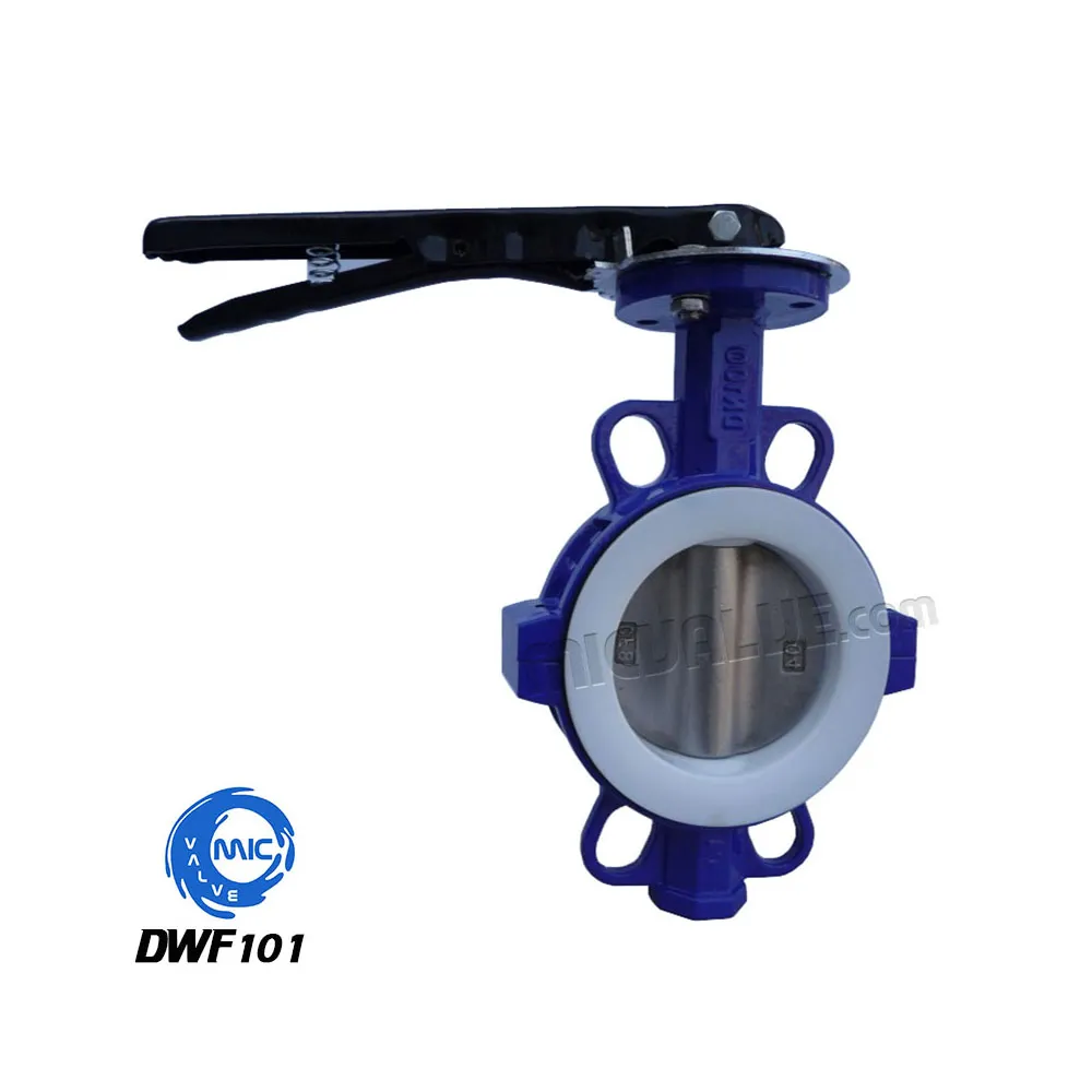 Wafer Butterfly Valve[PTFE Seat & CF8 Disc] — DWF101