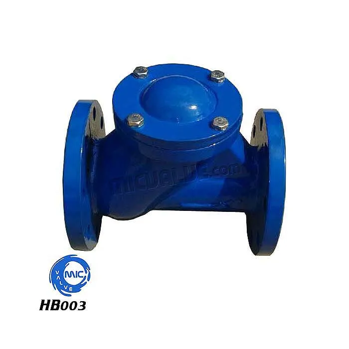 Ball type Check Valve[Cast Iron] — HB003