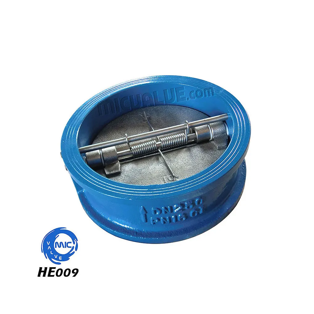 Check Valve[Europe Wafer Dual Plate] — HE009