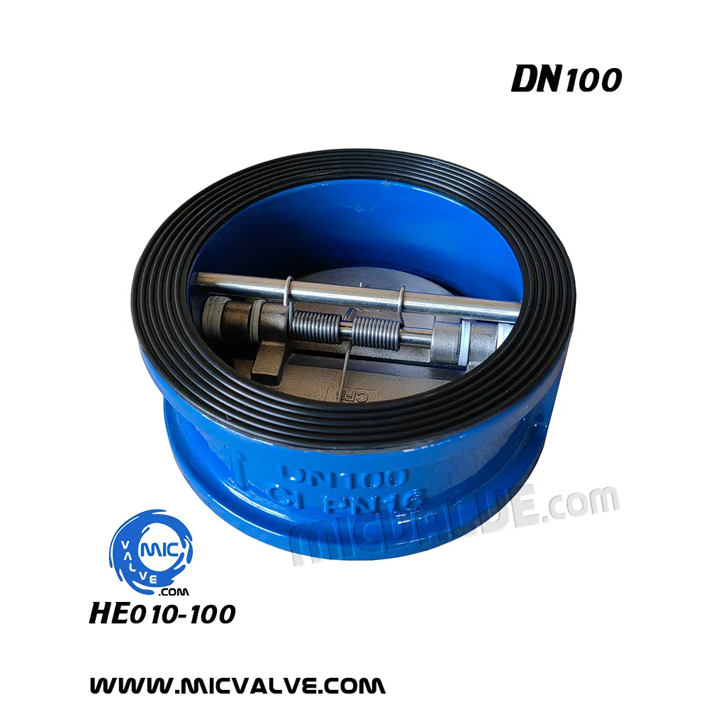 Wafer Dual Plate Check Valve — HE010-100