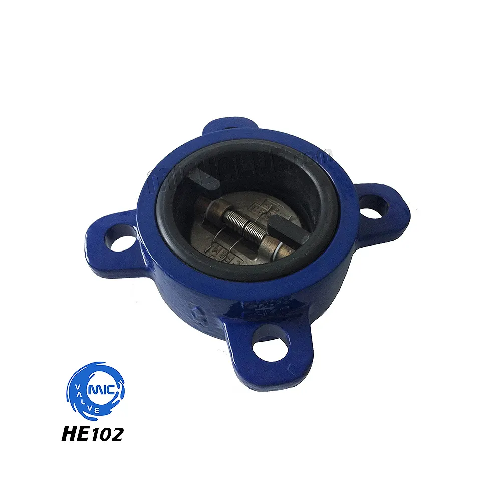 Lined Check Valve[Wafer Dual Plate] — HE102