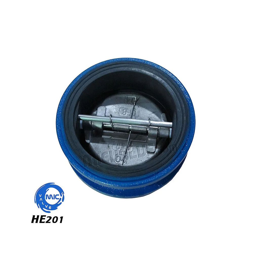 Lined Check Valve[Wafer Dual Plate] — HE201