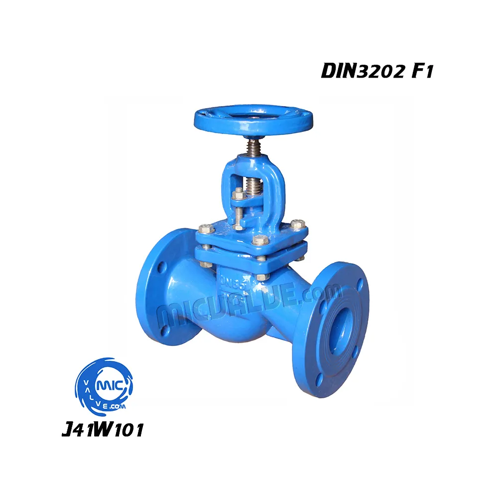 Globe Valve DIN3202 F1 PN16 [Cast Iron] — J41W101
