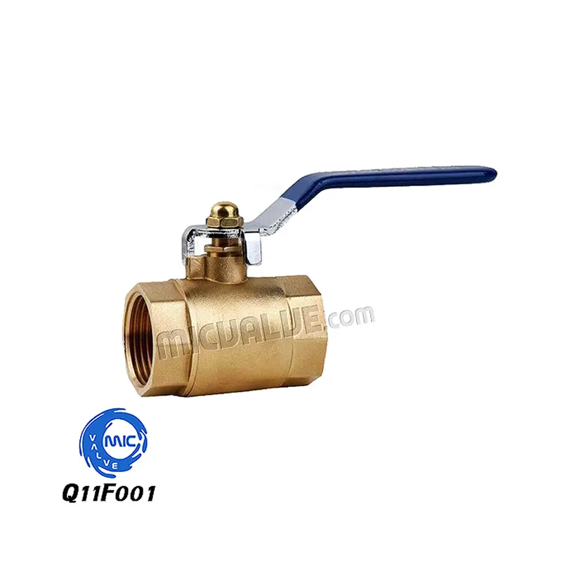Female Thread Brass Ball Valve — Q11F001
