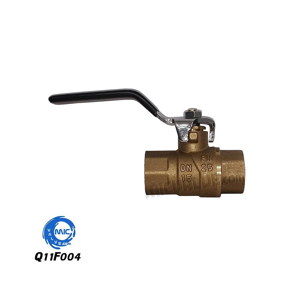 Female Thread Brass Ball Valve — Q11F004