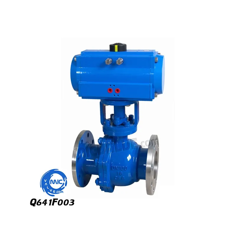 Pneumatic Actuator Ball Valve(CF8) — Q641F003