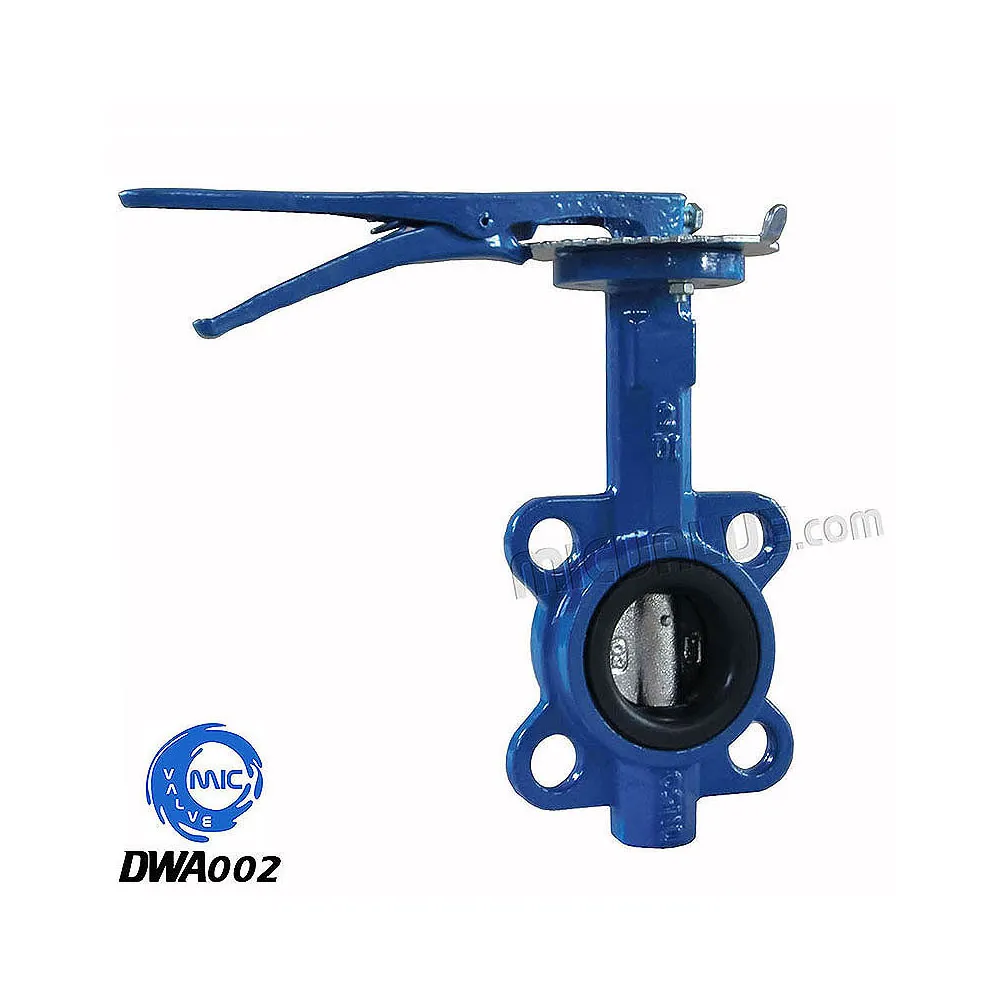 Wafer Butterfly Valve[Pin type & Hand Lever] — DWA002