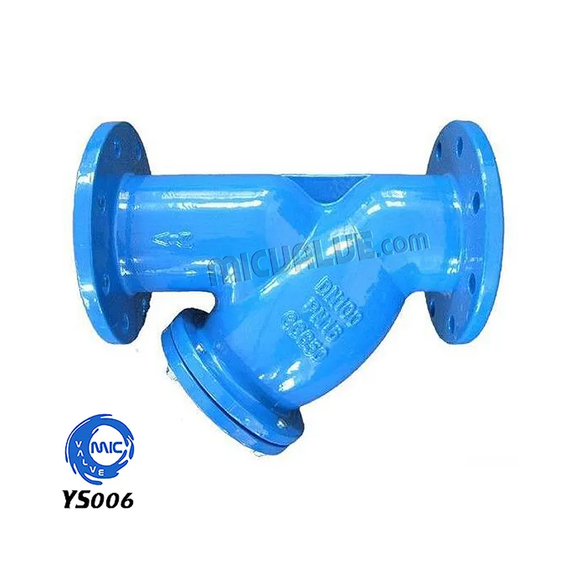 Y type Strainer[Cast Iron Body & SS304 Mesh] — YS006