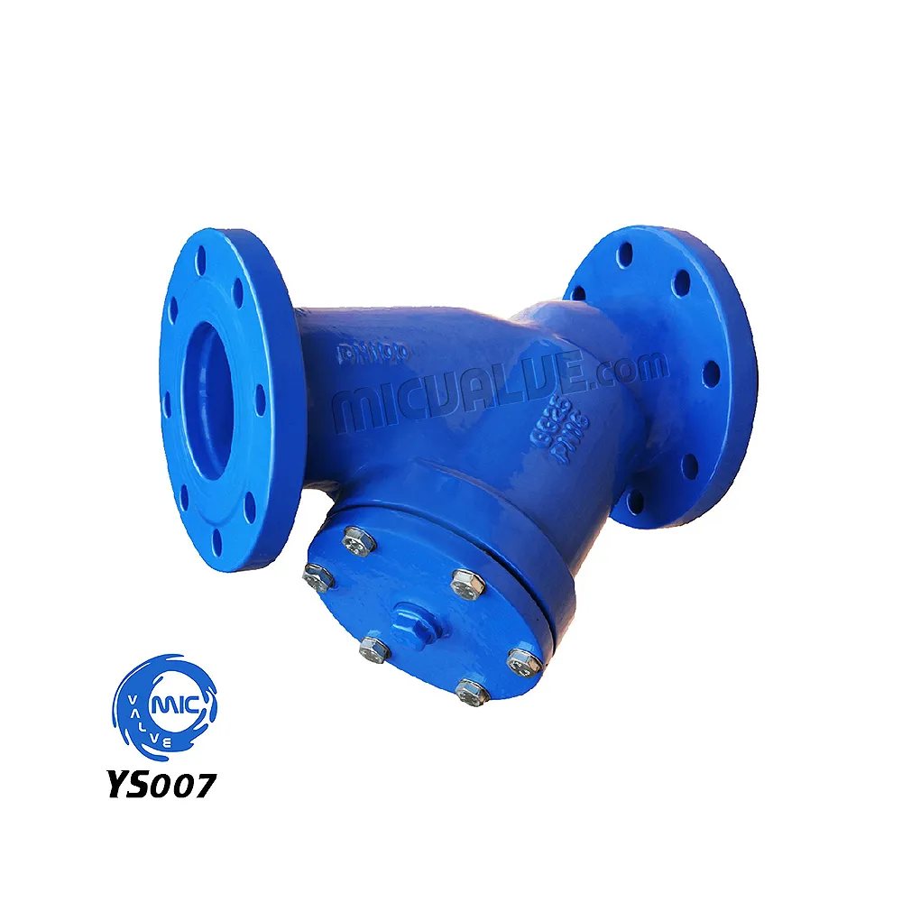 DIN CAST IRON NEW TYPE Y STRAINER PN16 — YS007
