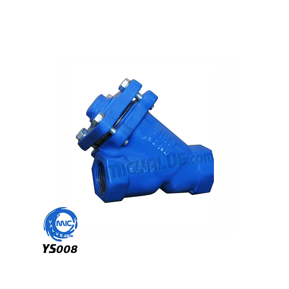 Thread End Y Strainer DIN3202 F1 PN16 [Cast Iron] — YS008