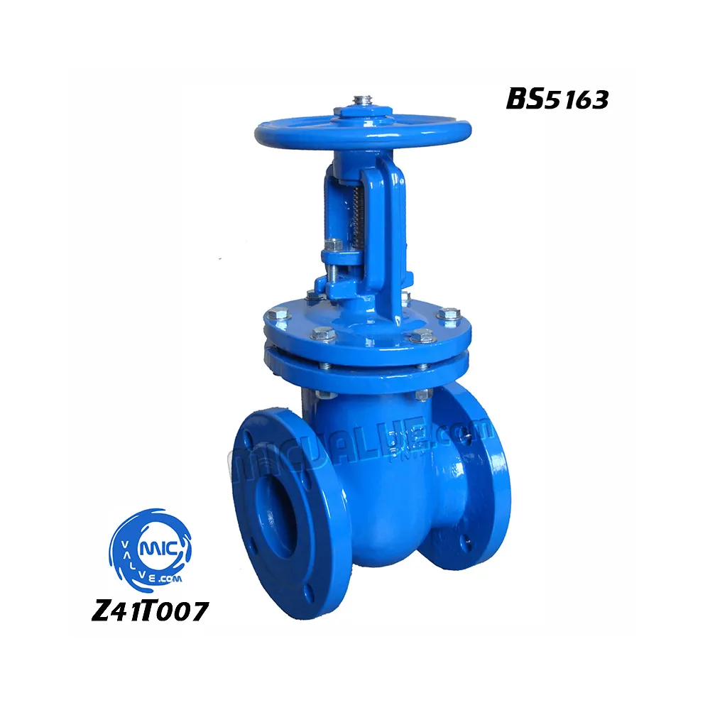 OS&Y Metal Seated Gate Valve PN16 BS5163 BS10-TABLE-D — Z41T007