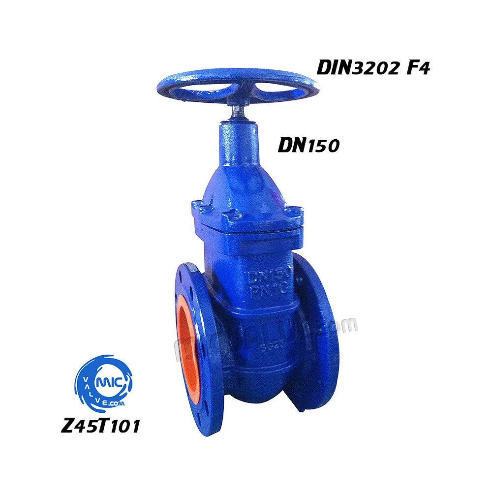Non-rising Stem Metal Seated Gate Valve DIN3202 F4 — Z45T101