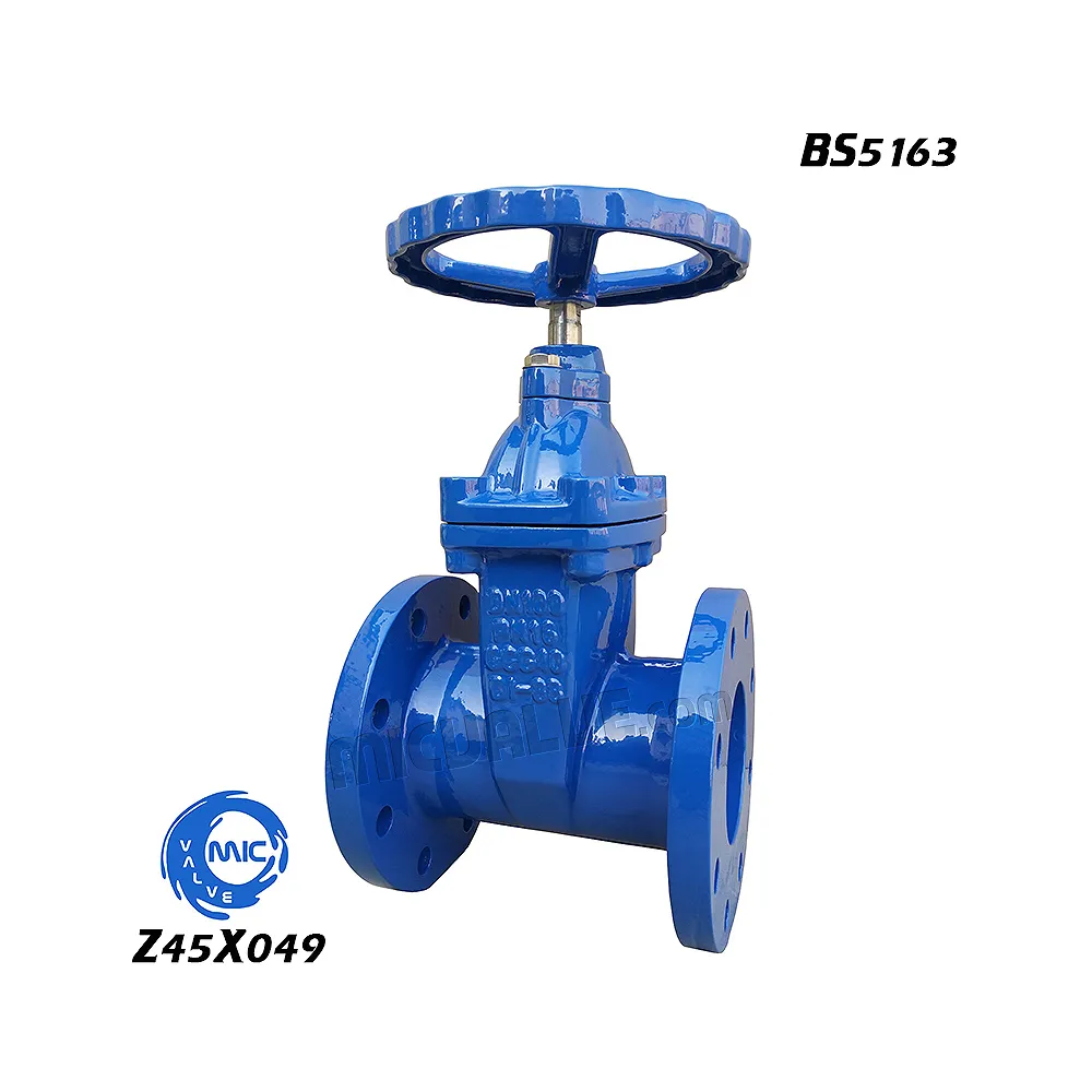 Non-rising Stem Resilient Seat Gate Valve[Flat Flange] — Z45X049