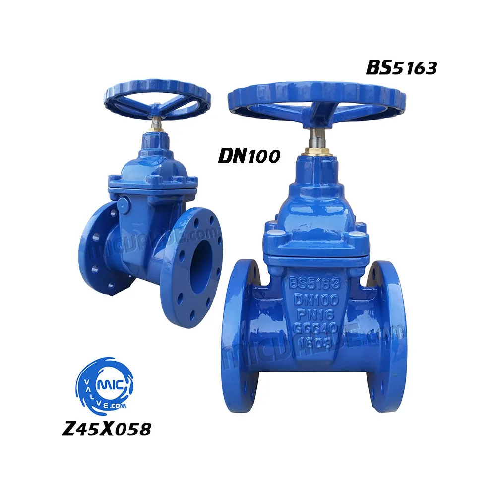 Non-rising Stem Resilient Seated Gate Valve(New Type) — Z45X058