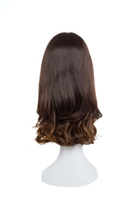 Wig2 human hair wig back view