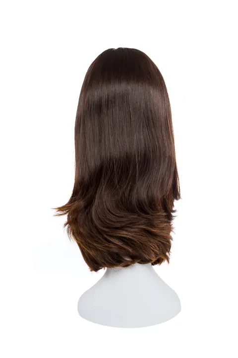 Wig3 human hair wig back view