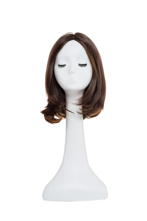 Wig8 human hair wig front view