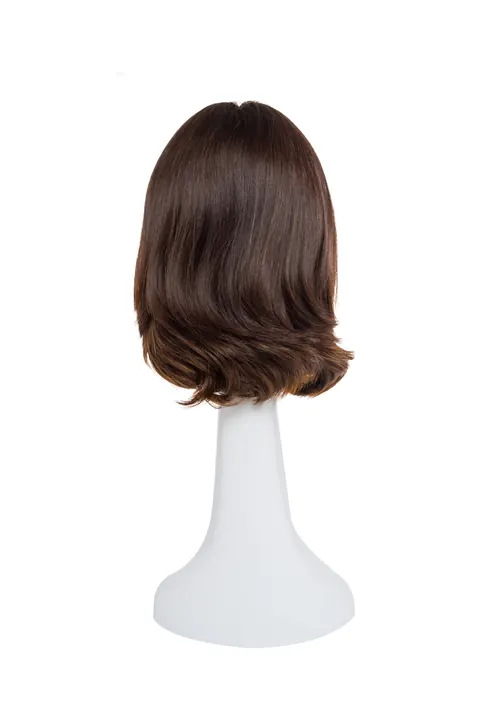 Wig8 human hair wig back view