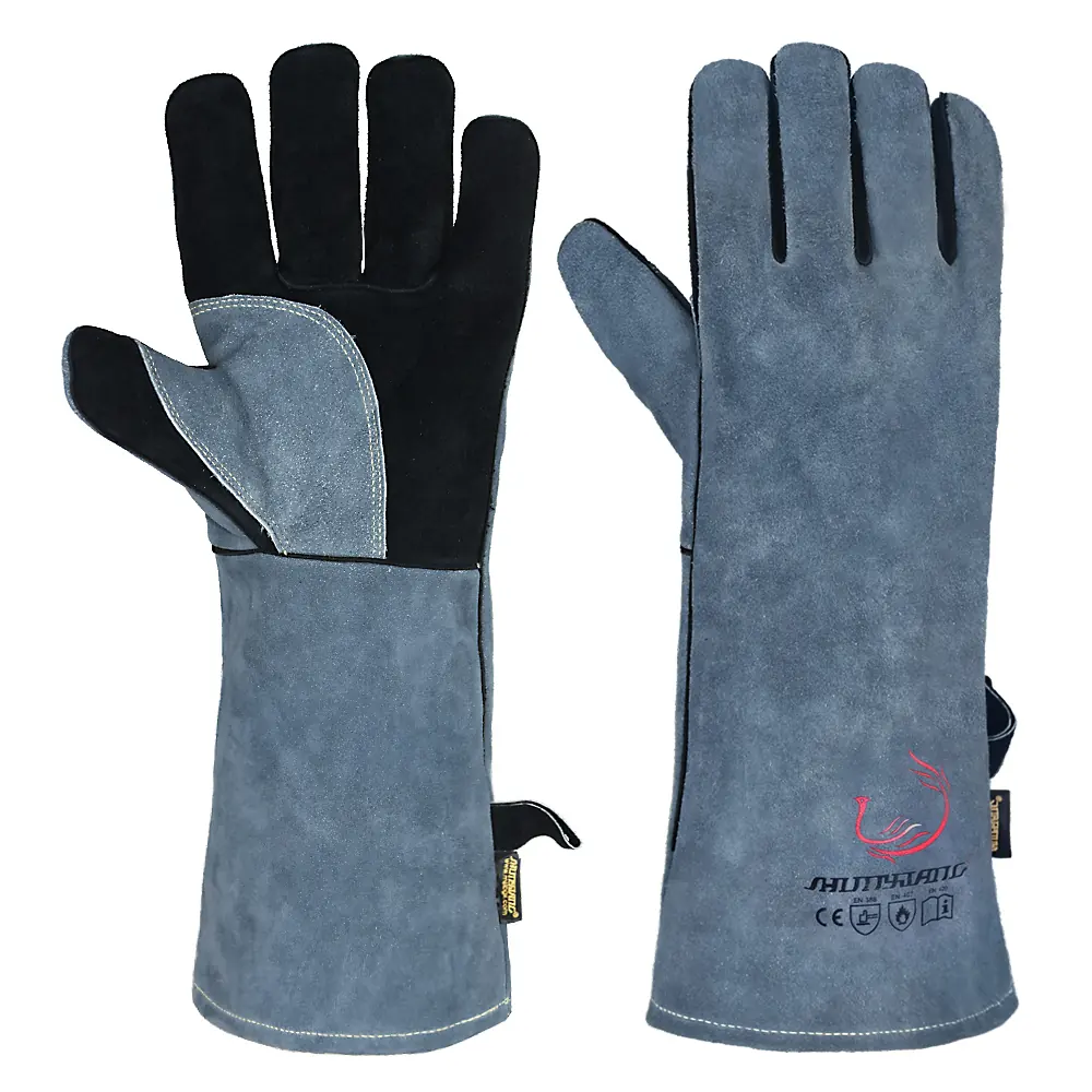 MS-816 high heat welding gloves with aluminium foil layer
