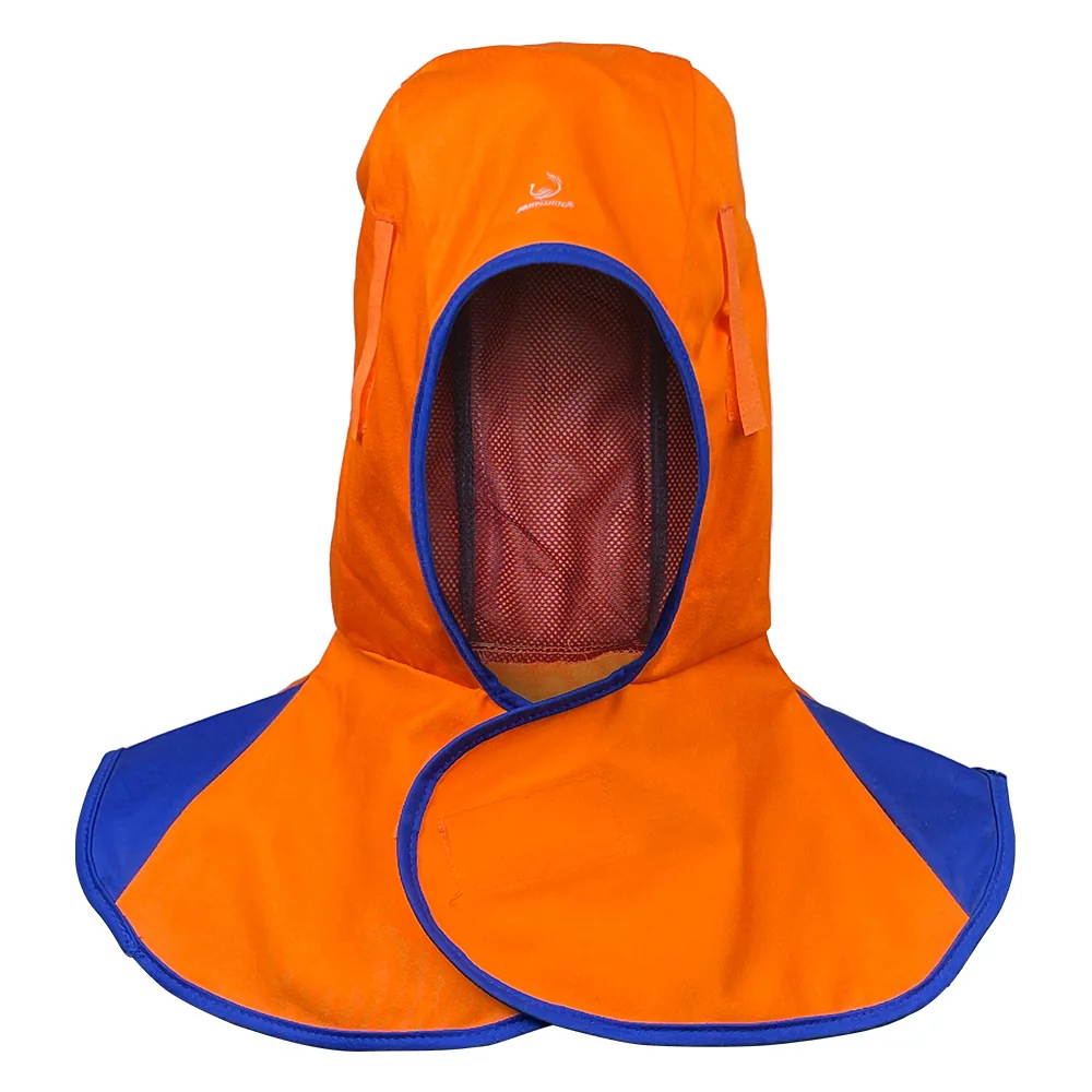 MS-303O orange flame resistant welding hood