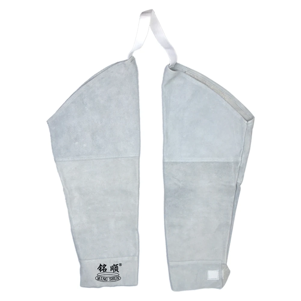 MS-335 natural split cowhide welding sleeves