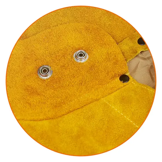 MS-386 split cowhide welding jacket sleeve
