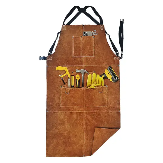 MS-480 42 inch leather welding apron