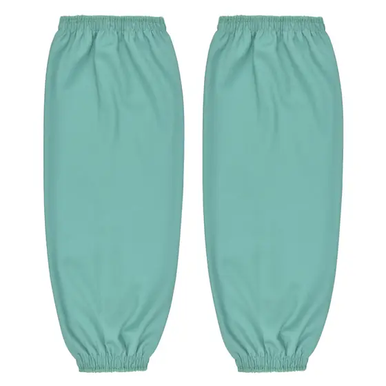 MS-180G green FR cotton welding sleeves