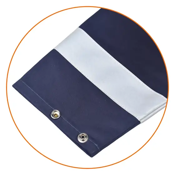 MS-329 welding jacket pocket detail