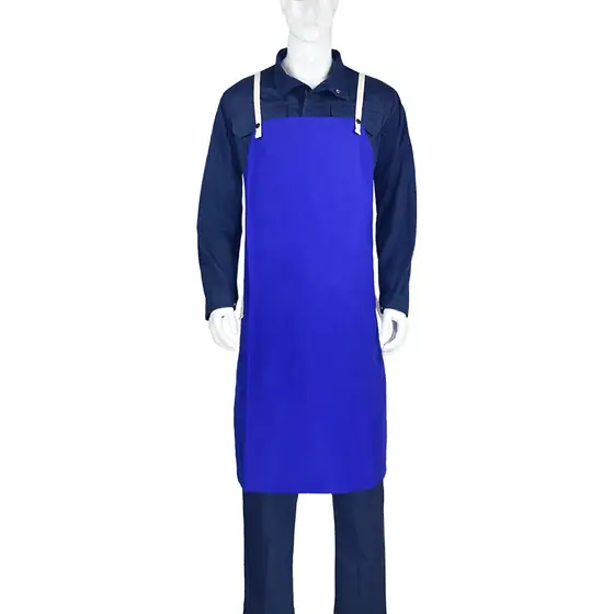 MS-483 flame resistant cotton bib apron