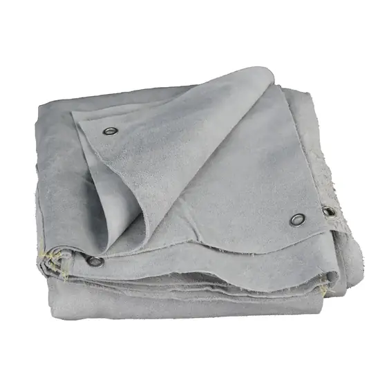 MS-6*6 leather welding blanket folded