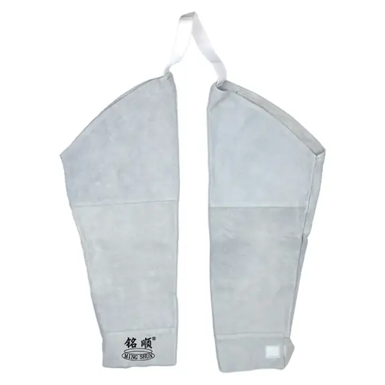 MS-335 natural split cowhide welding sleeves
