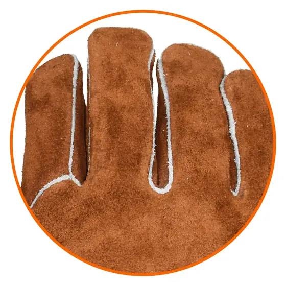 MS-726 welding glove palm view