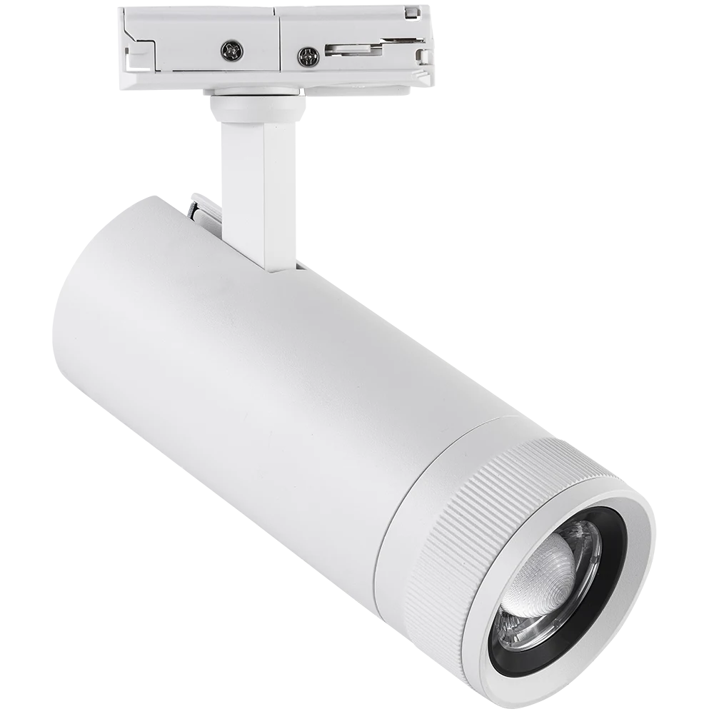Rear view of the CH-GD16P30 track light showing the 4-wire track adapter