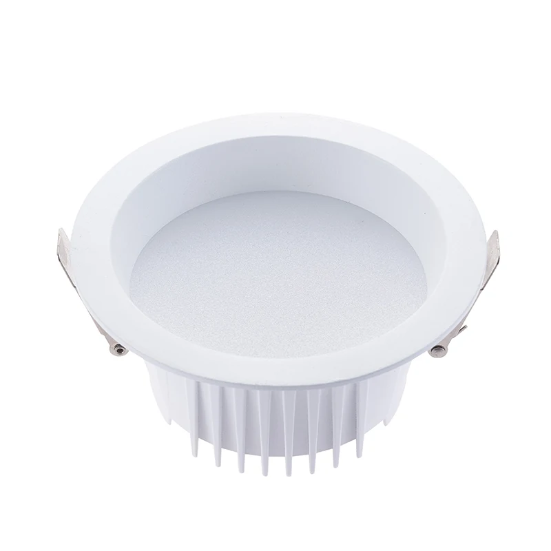 SMD recessed LED downlight GG2505A in diecast aluminium housing with diffuser cover